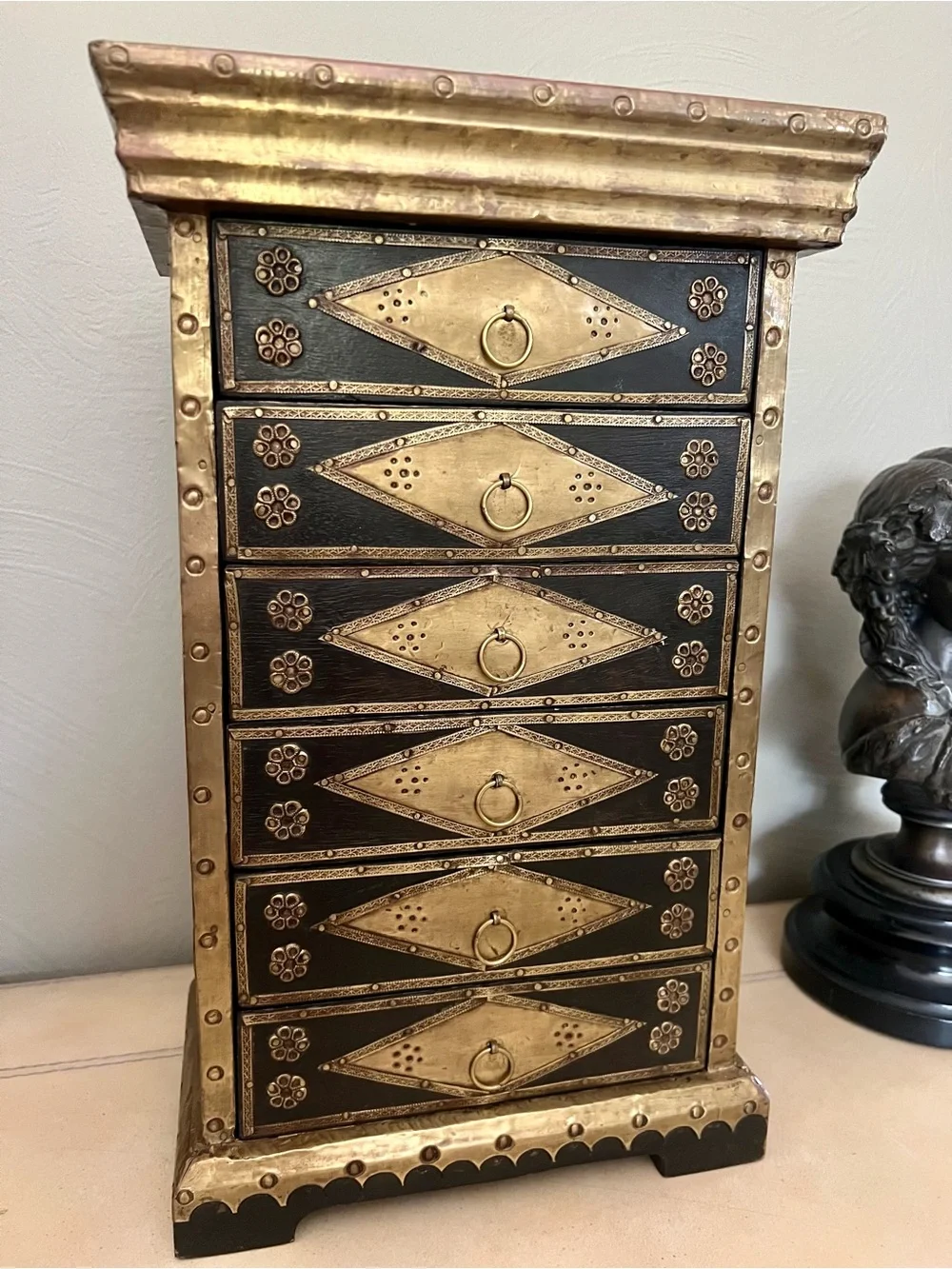 Vintage Jewelry Armoire